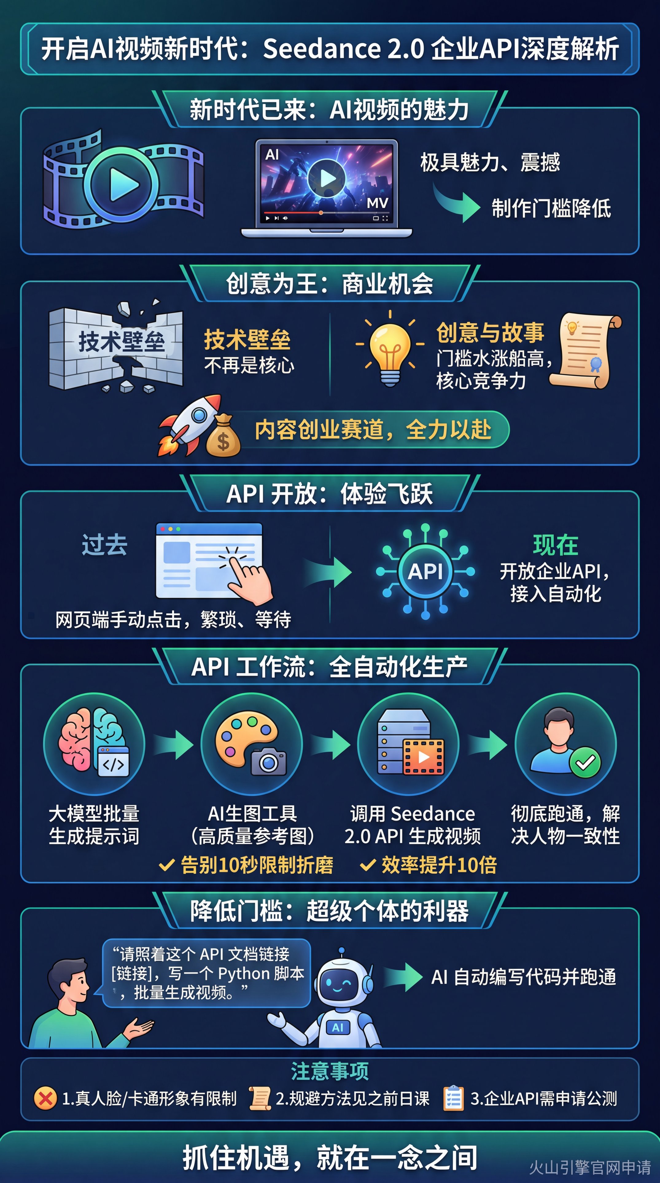 Seedance 2.0 开放企业 API：视频自动化的真正起点