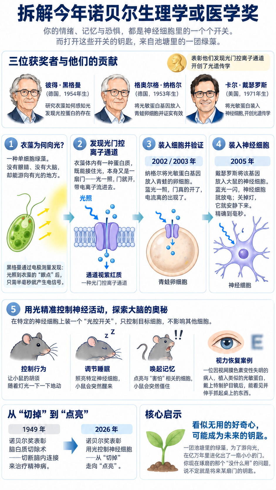 拆解今年诺贝尔生理学或医学奖